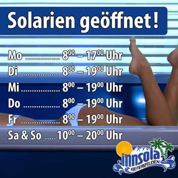 INNSOLA Solarien Oeffnungszeiten ab 17 5 2022 V1